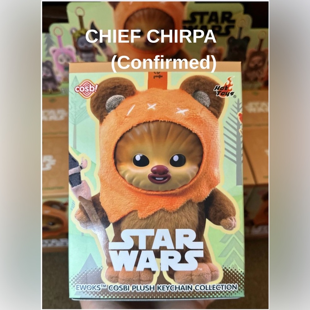 Star Wars Ewok Cosbi Plush Keychain